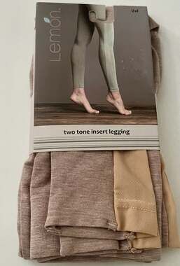Lemon Two Tone Insert Legging L/XL